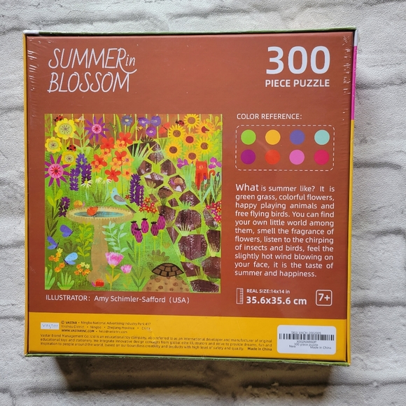 Summer Blossom 300 piece puzzle - Picture 2 of 2